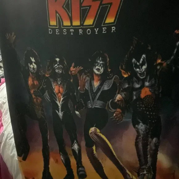 LIMITED EDITION RARE KISS DETROYER ALBUM COVER BEACH TOWEL BLANKET - Picture 6 of 6